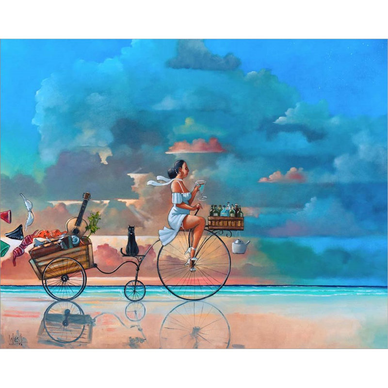 «Moving» par Ronald West, impression sur toile tendue