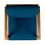 Fauteuil club Blue Wood