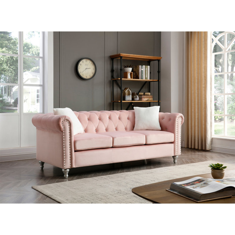 Canapé Raisa G864A-S, Rose