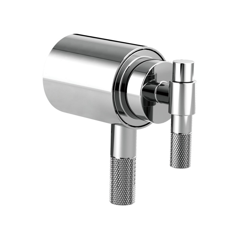 Litze® Lavatory/Bidet Diverter Trim, T-Lever, Chrome