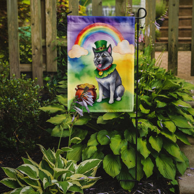Double Sided 15.5'' H x 11.25'' W Polyester St Patrick's Day Garden Flag
