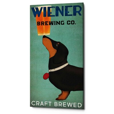 Wiener Brewing Co by Ryan Fowler - Wrapped Canvas Graphic Art Print -  Winston Porter, FCF7D279839642A0B694496EB36F2D9B