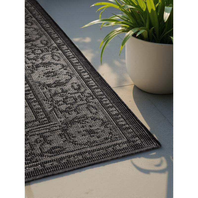Kona Indoor and Outdoor Rug by Hanse Home – Reversible Outdoor Rug, Flat Weave Weatherproof for Living Room, Balcony, Garden