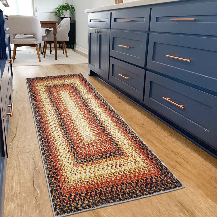 Sabna Washable Geometric Indoor Rug