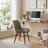 Modern Dining Chairs Faux Leather Upholstered Kitchen Chairs Side Chair With Metal Legs-51228637