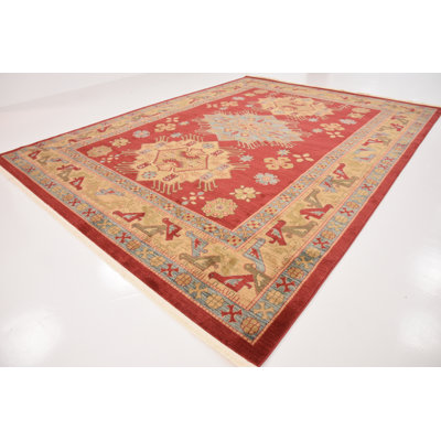 Tapis rouge de style oriental Eesi