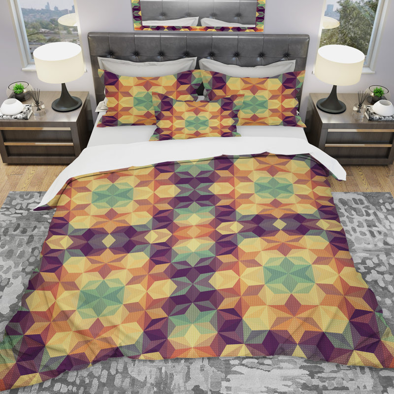 Housse de couette très grand + 2 taies décoratives