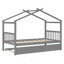 Lit en bois avec couchette-1684516696