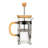 Glass And Stainless Steel French Press With Bamboo Lid And Handle