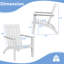 Chaise de patio Glascock-1406570048
