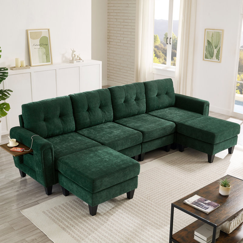 Canapé modulaire Modern, Green