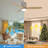 AuraVista 52" Modern 3-Blade Ceiling Fan with Light Kit & Remote Control – Flush Mount for Sleek, Space-Saving Design-123818170-123818173