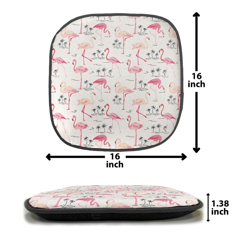 Outdoor 1.38'' Dining Chair Seat Cushion