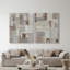 In Place Set Canvas Abstract Print by Oliver Gal, Black Frame, 16 x 20-1803236193-1803236215