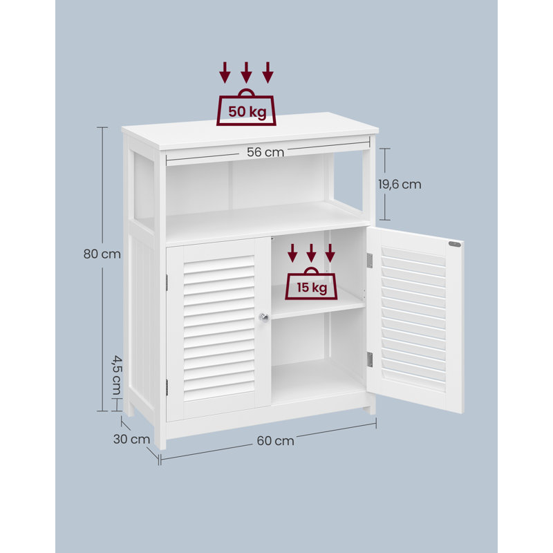 Annabel Bathroom Cabinet, White