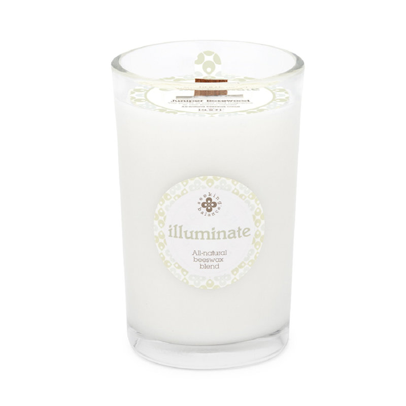 Illuminate Juniper Rosewood Scented Jar Candle