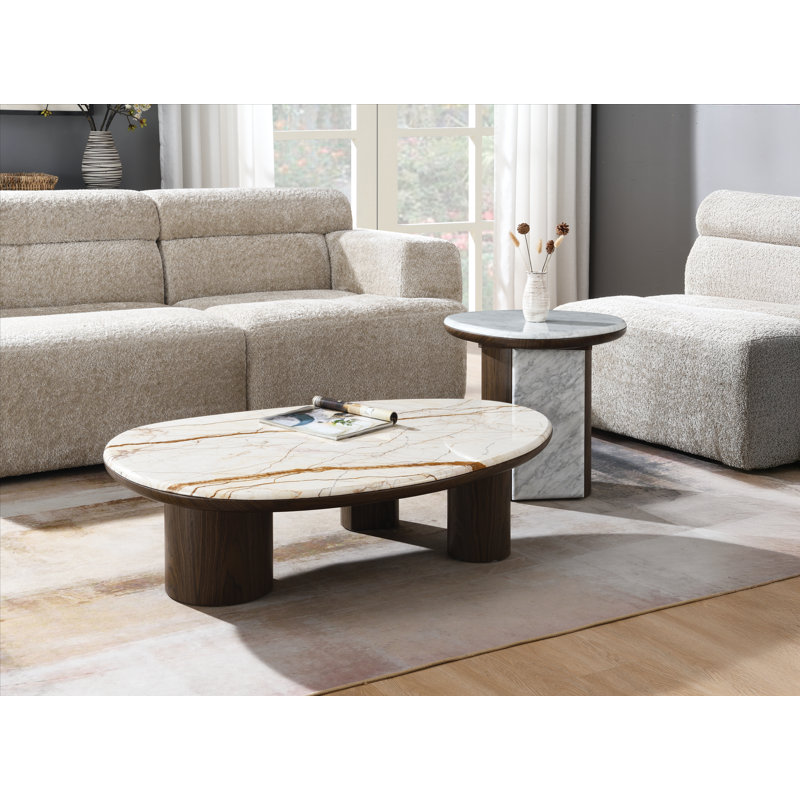 Ensemble de table basse Rhodes 2 pièces
