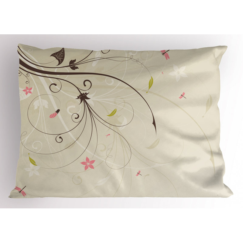 Spring Polyester Sham Set, Twin