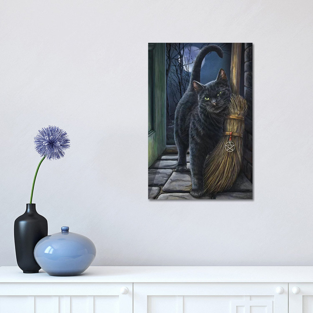 A Brush With Magick by Lisa Parker - Wrapped Canvas Print