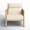 Paralimni Genuine Leather Armchair