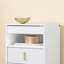 20cm W Manufactured Wood Bedside Table