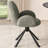 360° Swivel Modern Dining Chair Set of 2,Office Desk Chair No Wheels,Coffee Chair,Accent Upholstered Vanity Chair,Reading Chair-2096304372