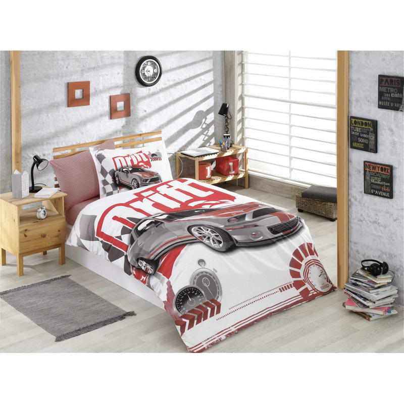 Ensemble de housse de couette 100% coton 3 pièces Cori