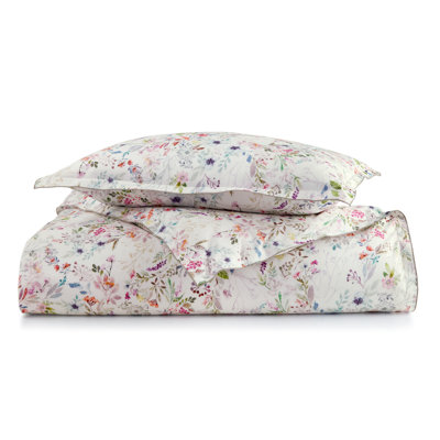 Chloe Pink Floral Cotton Duvet Cover Collection