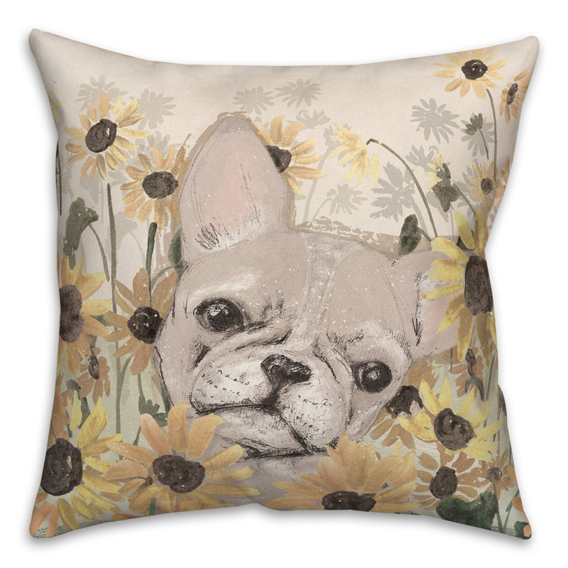 Coussin intérieur / extérieur Frenchie