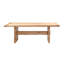 Rhett 85" Dining Table In Distressed Oak