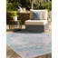 Tapis d'extérieur couleur bleu-rose-981240003