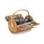 2 Person Wicker Ravenstor Barrel Fitted Picnic Hamper