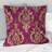 Pink Gold Damask Elegance - Transitional Throw Pillow-108572374