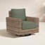 Havana Outdoor Swivel Glider Lounge Chair with Sunbrella Cushions-878911016