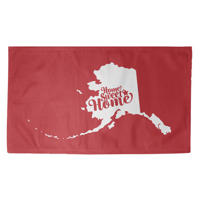Tapis de zone rouge fairbanks pour la maison