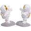 Contemporary Resin Non-Skid Bookends