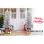 Arbre de Noël illuminé multicolore à lumières DEL pe / pvc Elegance