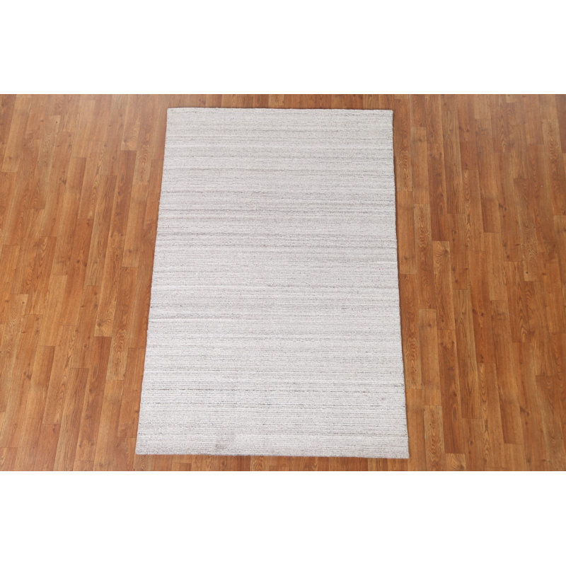 Contemporary Gabbeh Oriental Area Rug 4x6
