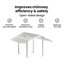 Chimney Hood Silver Stainless Steel-795431009