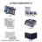 Navy Queen 12 Piece Bedding Collection - Include Cotton Sheets, Elegant Paisley Lulling Bed Comforter, Cozy & Stylish-118652027-118652030