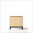 Valdemar Weathered Gray 2-Drawer Modern Nightstand