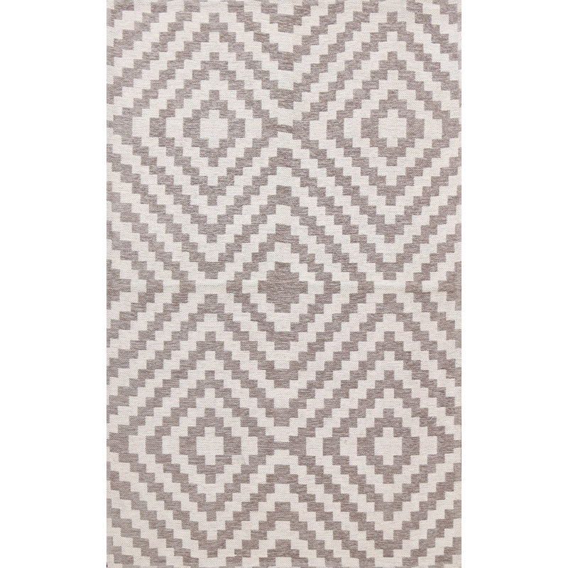 Tapis géométrique ivoire