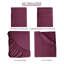 Ensemble de draps en microfibre 6 pièces Lux Decor-1501291190-1501291195