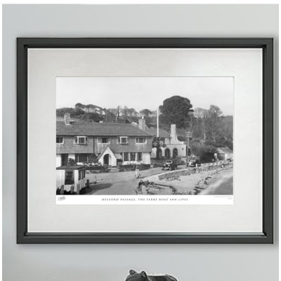 Helford Passage, The Ferry Boat Inn C1955 - Single Picture Frame Print