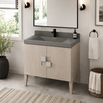 Ensemble de meuble-lavabo simple 31 po Fetnete