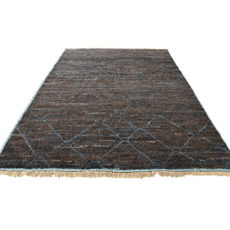 Tapis noir Parra