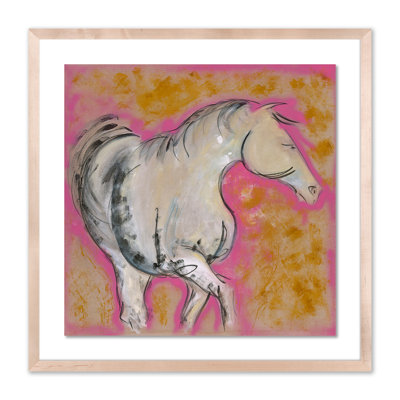 Pink Lady Print by Donna Bernstein