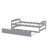 Platform Bed With Trundle-2036471668