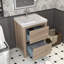 Meuble-lavabo simple 23,5 po avec plateau Laverock-832213102