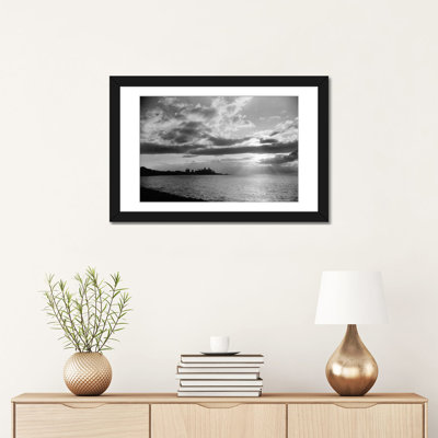 «1930s-1940s Sunset Over Havana Cuba», reproduction de photo sur toile tendue